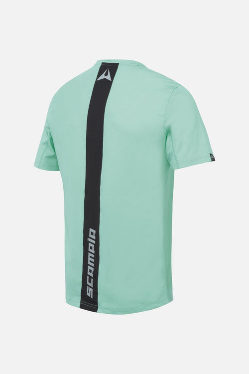 T-shirt Scampia First - Menthe/Noir - FootKorner Testing