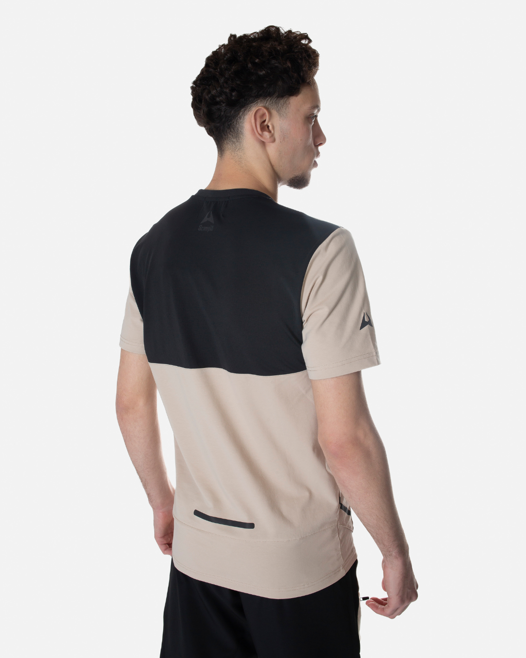 FootKorner TestingT-shirt Scampia Scalare - Beige/Noir