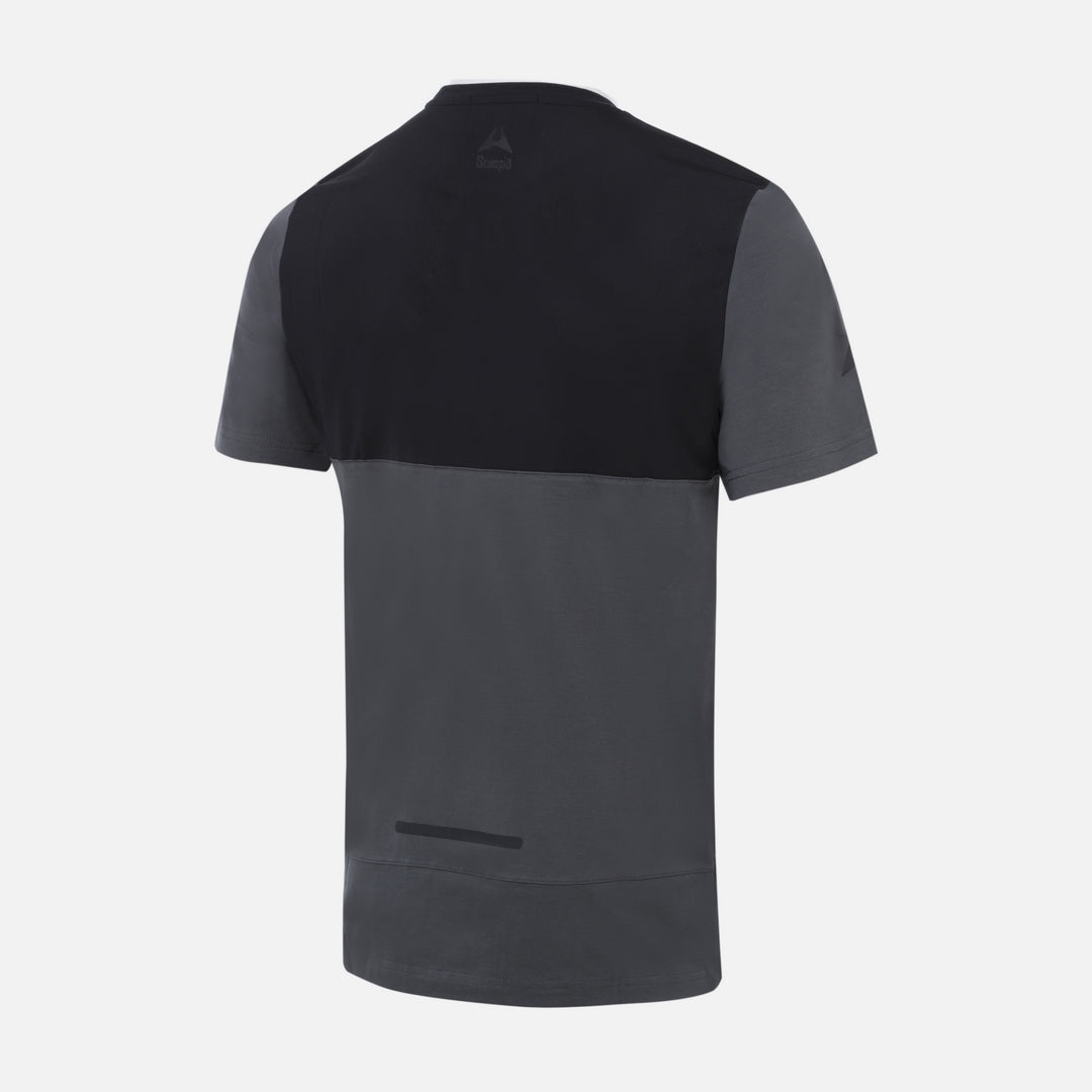 FootKorner TestingT-shirt Scampia Scalare - Gris/Noir