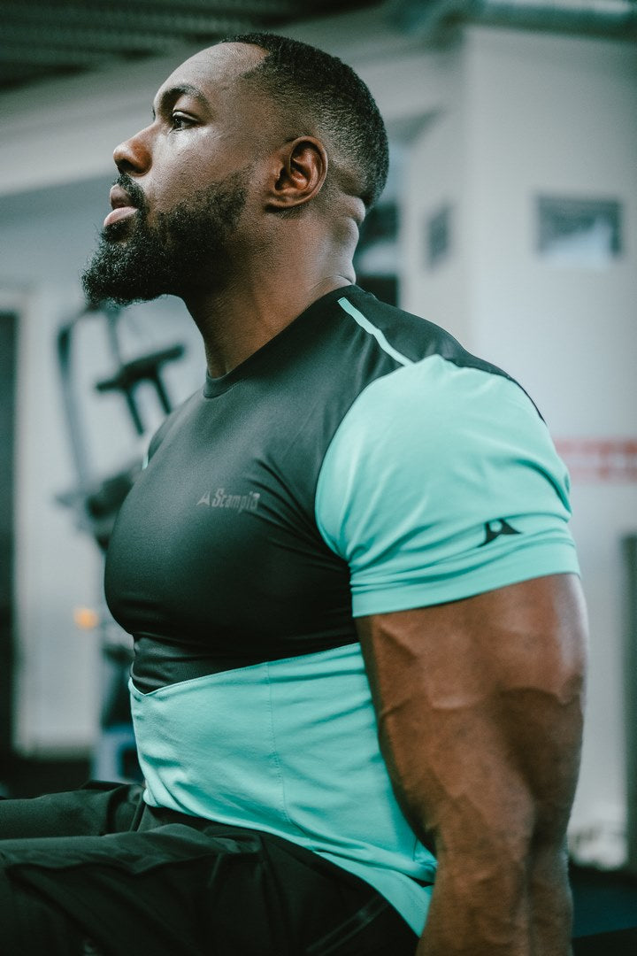 FootKorner TestingT-shirt Scampia Scalare - Menthe/Noir