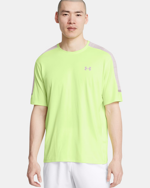T-shirt Under Armour Tech Utility - Jaune/Gris - FootKorner Testing