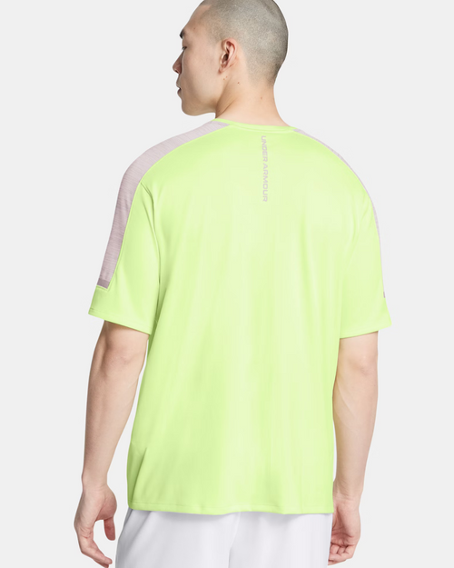 T-shirt Under Armour Tech Utility - Jaune/Gris - FootKorner Testing