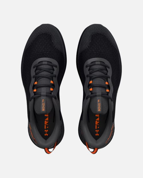 Under Armour Sonic Trail - Noir/Rouge - FootKorner Testing