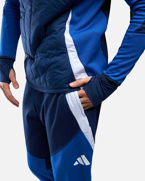 Veste Adidas Cagoule Intégrée - Bleu - FootKorner Testing