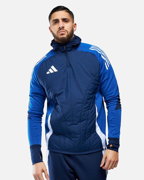 Veste Adidas Cagoule Intégrée - Bleu - FootKorner Testing