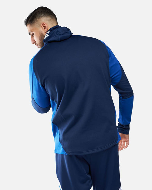 Veste Adidas Cagoule Intégrée - Bleu - FootKorner Testing