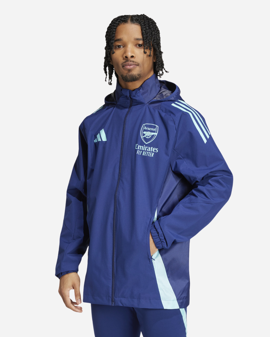 FootKorner TestingVeste de survêtement Arsenal 2024/2025 - Bleu
