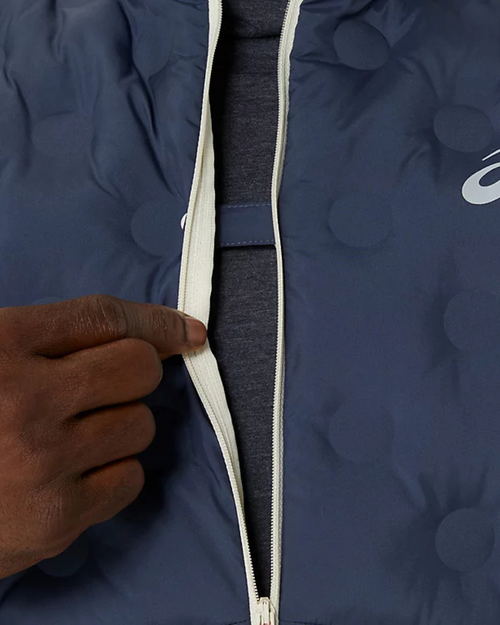 Veste Asics Road Packable - Bleu - FootKorner Testing