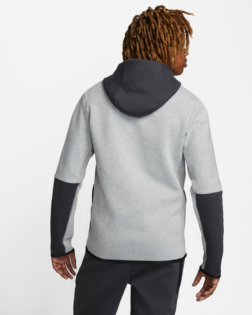 Veste à capuche Nike Tech Fleece - Gris/Vert - FootKorner Testing