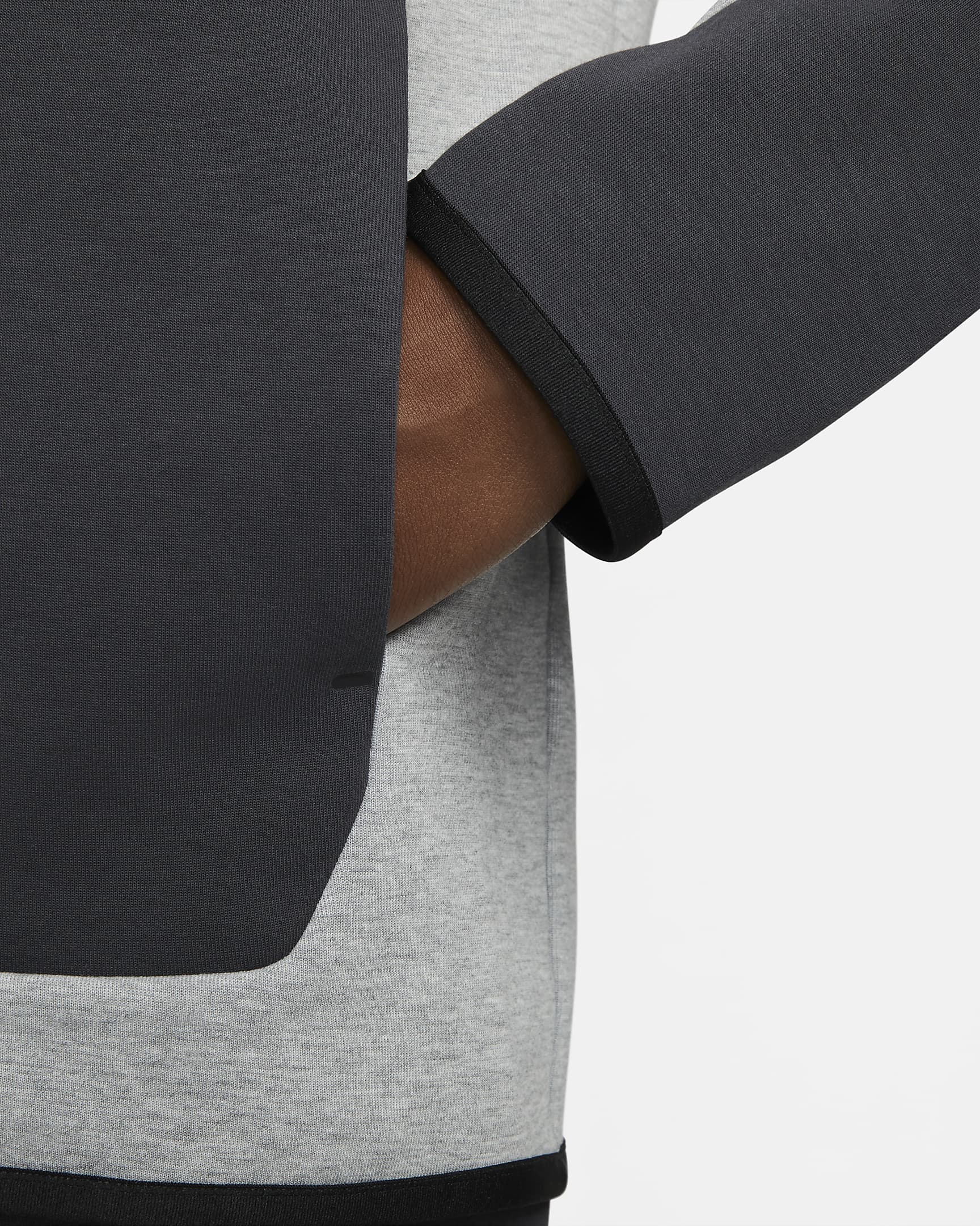 FootKorner TestingVeste à capuche Nike Tech Fleece - Gris/Vert
