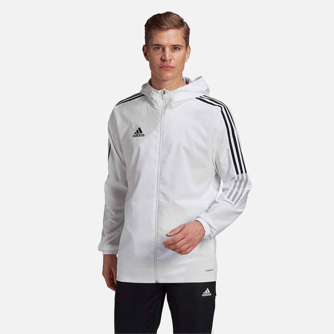 FootKorner TestingVeste Coupe-Vent Adidas Tiro 21 - Blanc/Noir