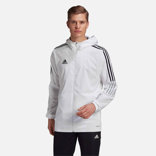 Veste Coupe-Vent Adidas Tiro 21 - Blanc/Noir - FootKorner Testing