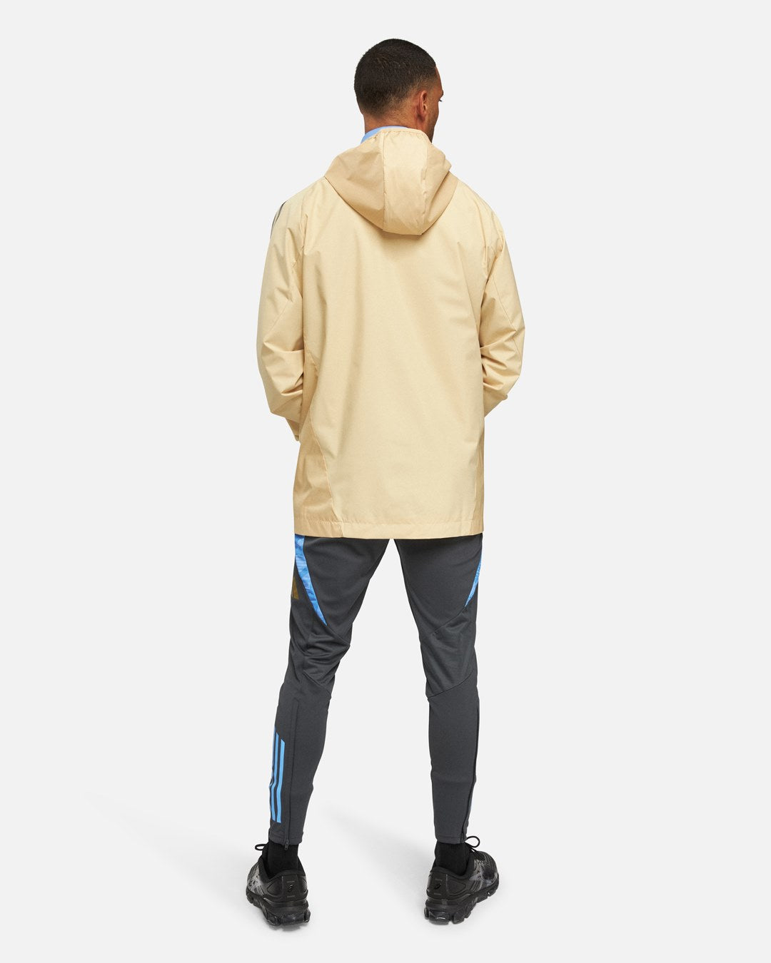 FootKorner TestingVeste Coupe-Vent Argentine 2024 - Beige/Bleu