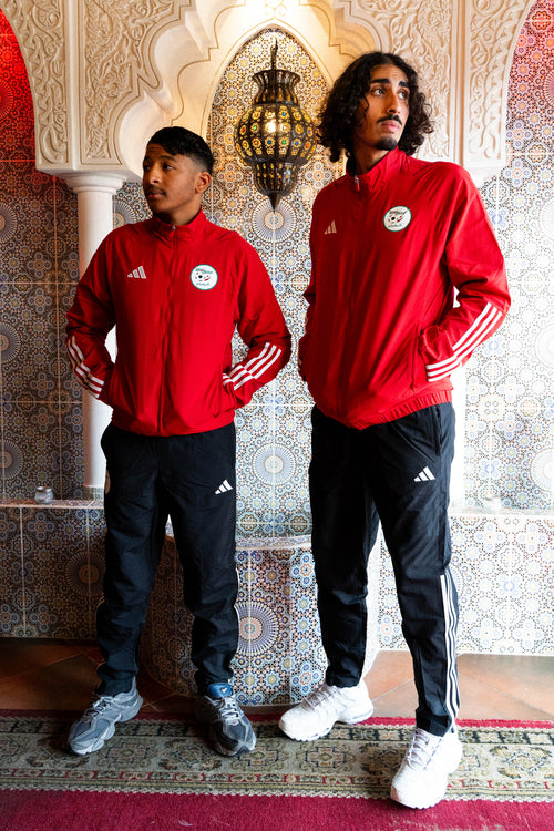 Veste Coupe-Vent Algérie - Rouge - FootKorner Testing