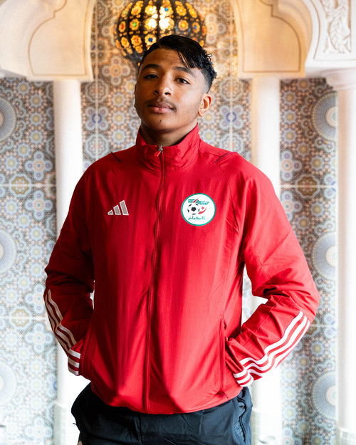 Veste Coupe-Vent Algérie - Rouge - FootKorner Testing