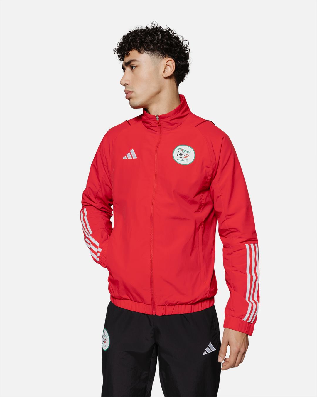 FootKorner TestingVeste Coupe-Vent Algérie - Rouge