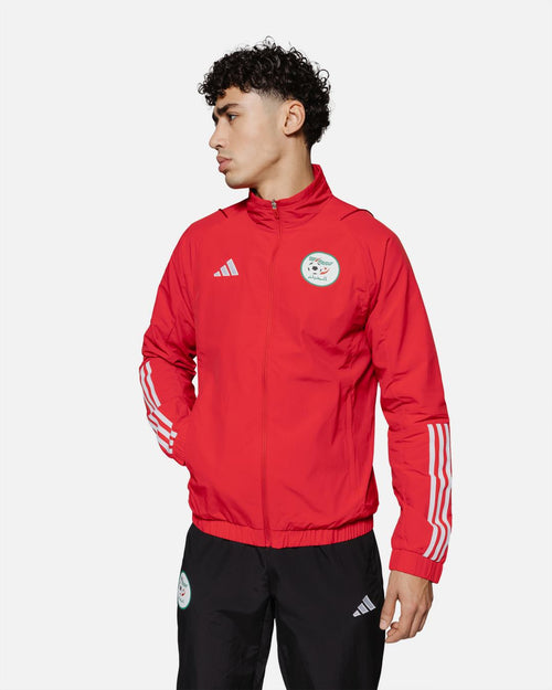 Veste Coupe-Vent Algérie - Rouge - FootKorner Testing