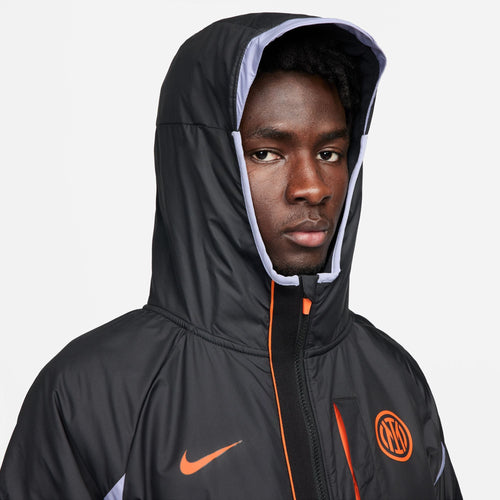 Veste Coupe-vent Inter Milan - Noir/Blanc/Orange - FootKorner Testing