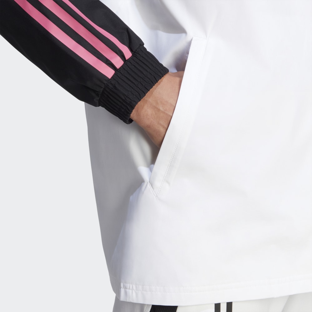 FootKorner TestingVeste Coupe-Vent Juventus - Blanc/Noir