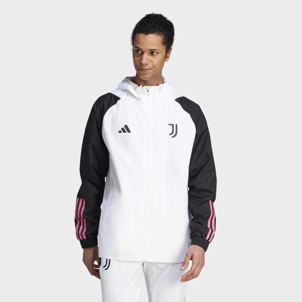 FootKorner TestingVeste Coupe-Vent Juventus - Blanc/Noir