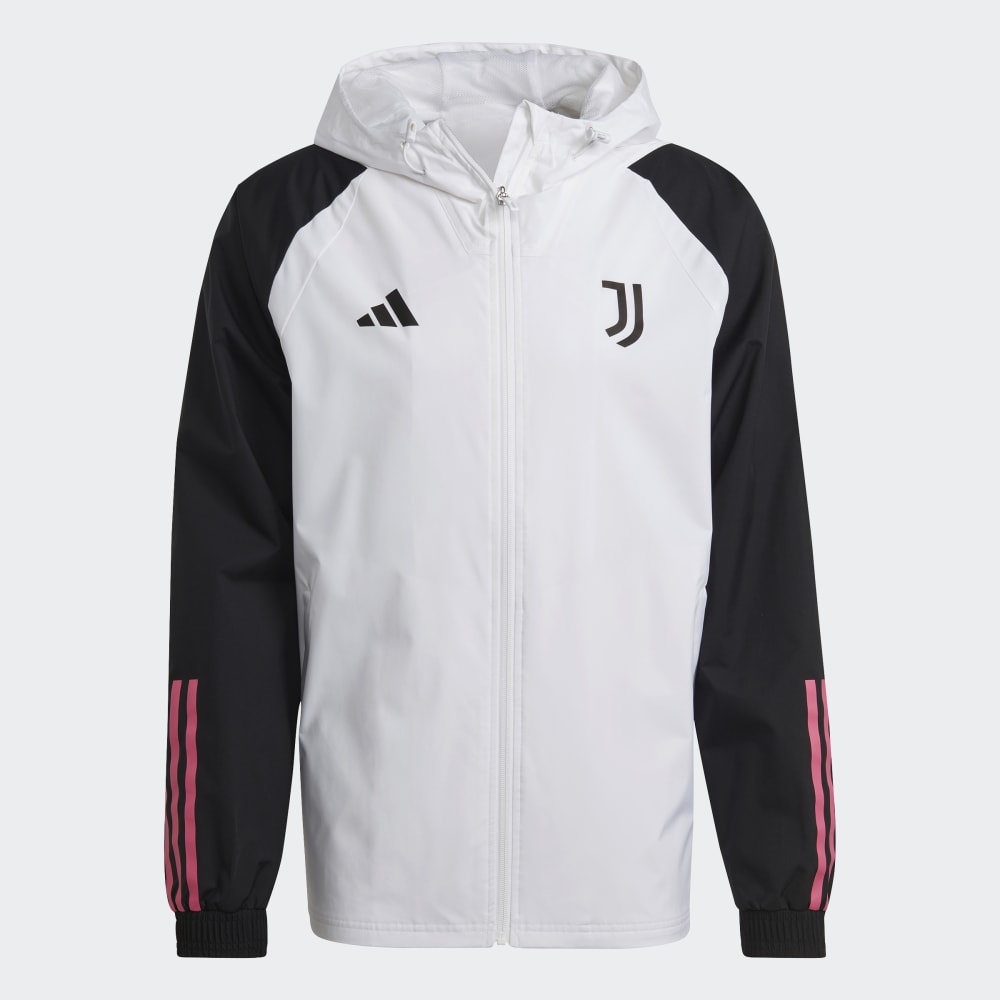 FootKorner TestingVeste Coupe-Vent Juventus - Blanc/Noir