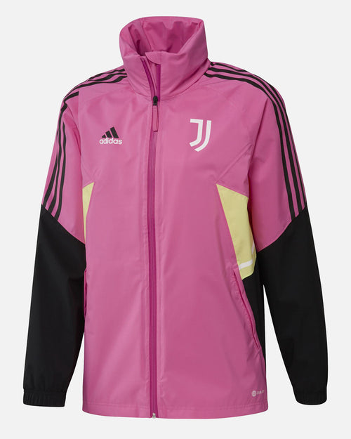 Veste Coupe-vent Juventus - Rose/Noir - FootKorner Testing