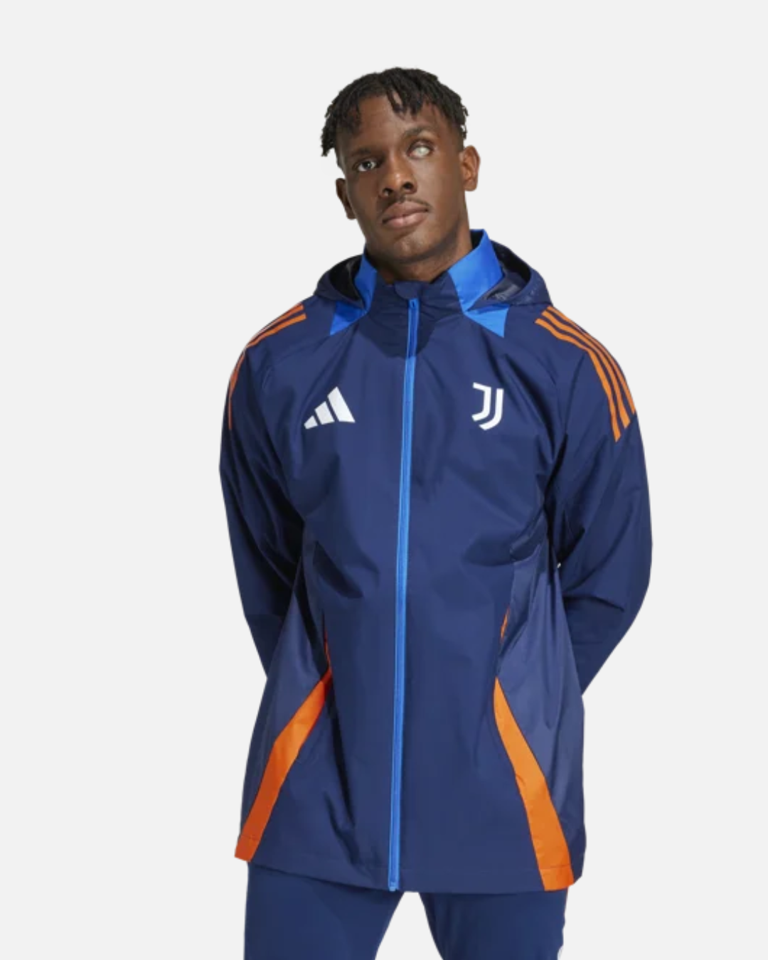 FootKorner TestingVeste Coupe-Vent Juventus 2024/2025 - Bleu/Orange