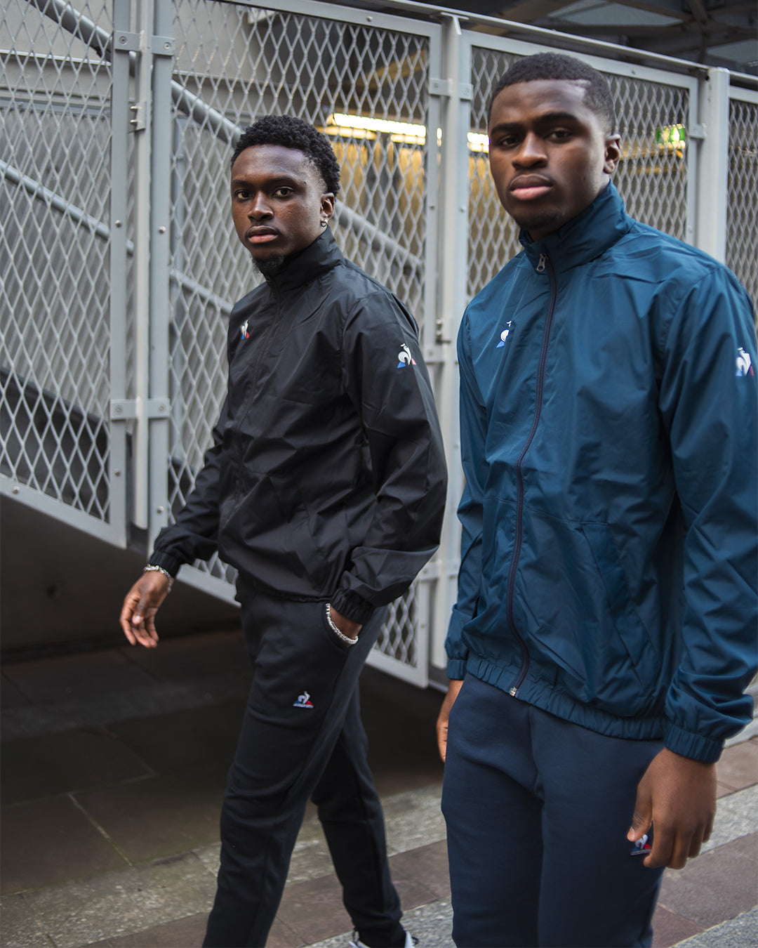 FootKorner TestingVeste Coupe-Vent Le Coq Sportif - Bleu