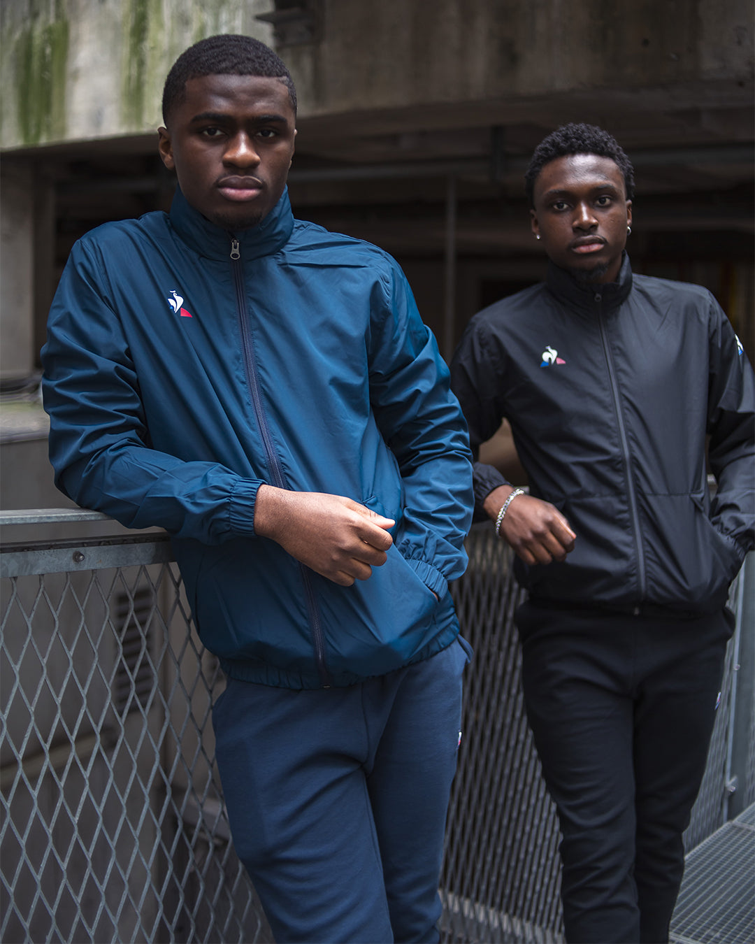 FootKorner TestingVeste Coupe-Vent Le Coq Sportif - Bleu
