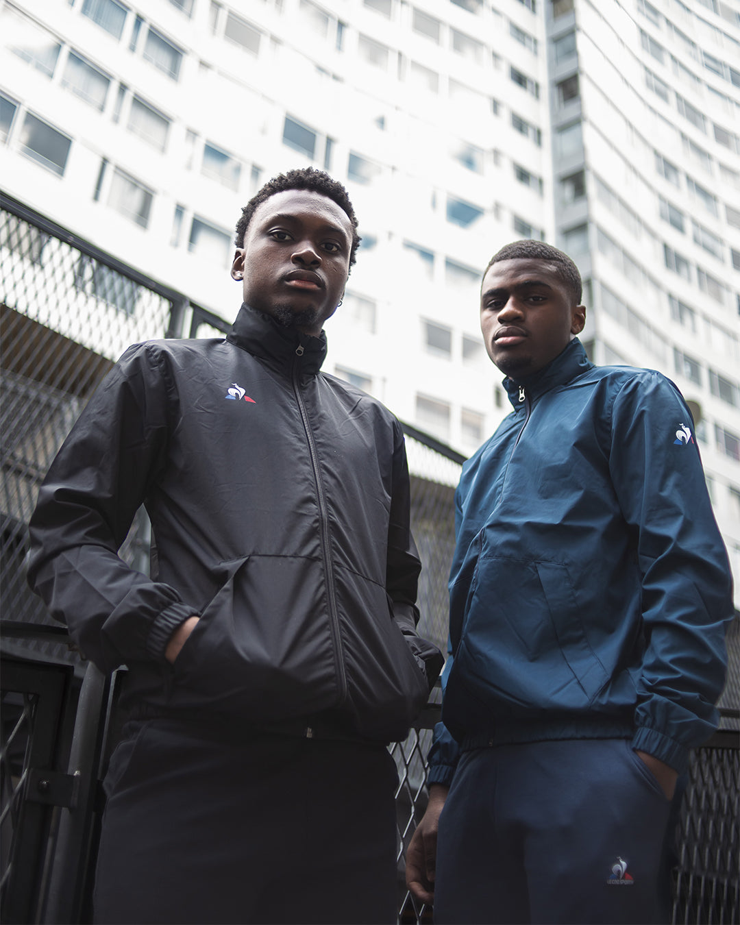 FootKorner TestingVeste Coupe-Vent Le Coq Sportif - Noir