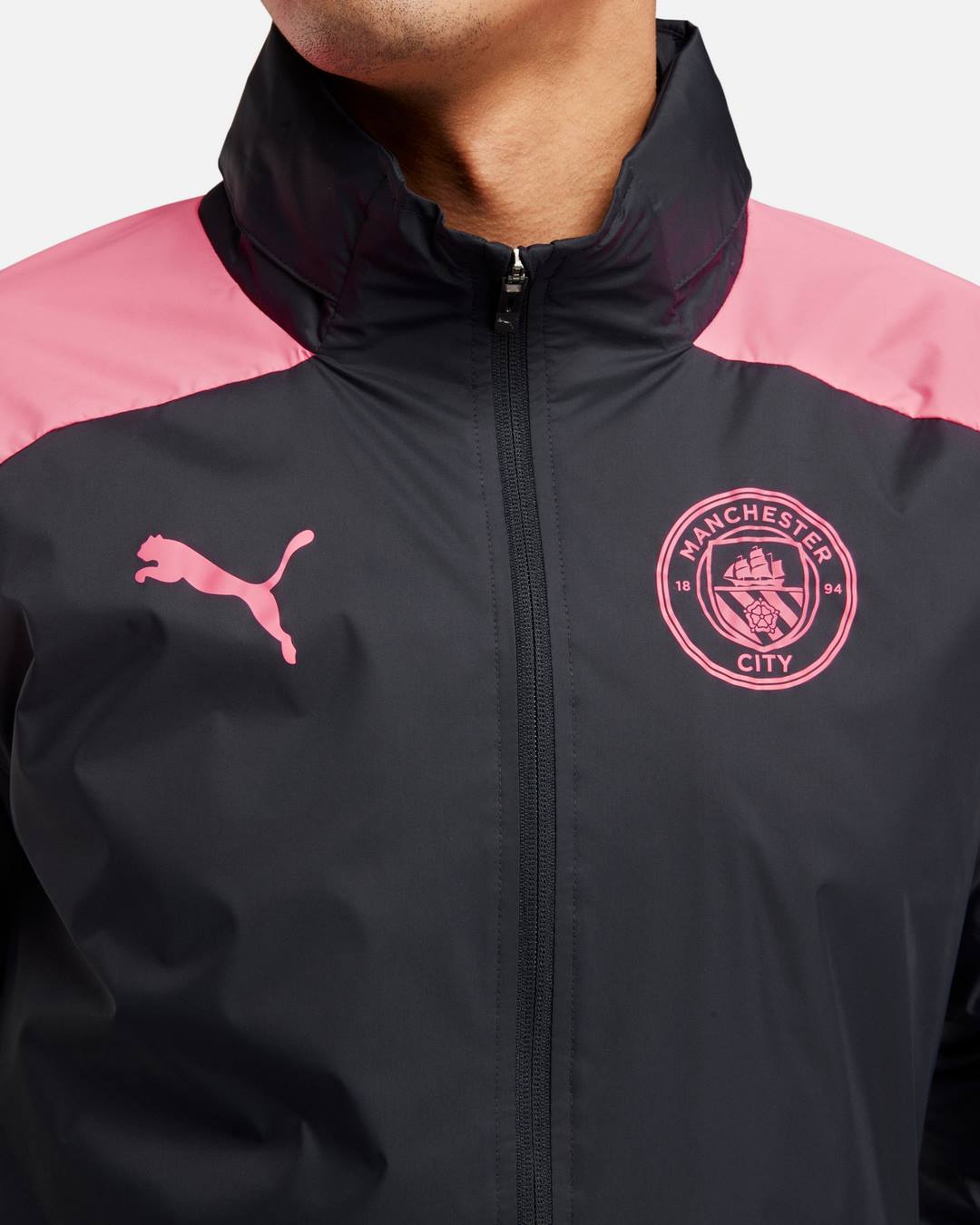 FootKorner TestingVeste Coupe-Vent Manchester City  - Noir