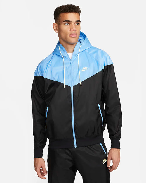 Veste Coupe - Vent Nike Sportswear Windrunner - Noir/Bleu - FootKorner Testing