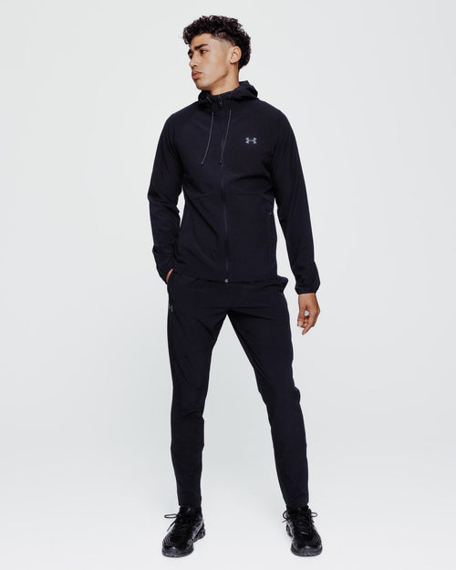 Veste Coupe-Vent Under Armour Stretch Woven - Noir - FootKorner Testing