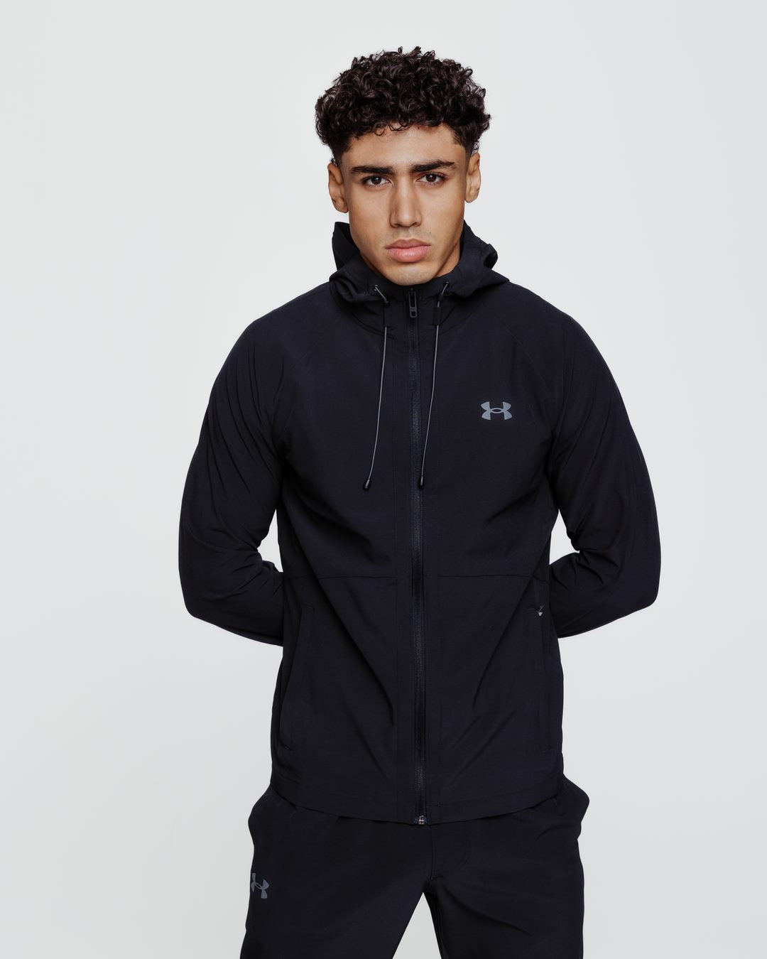 FootKorner TestingVeste Coupe-Vent Under Armour Stretch Woven - Noir