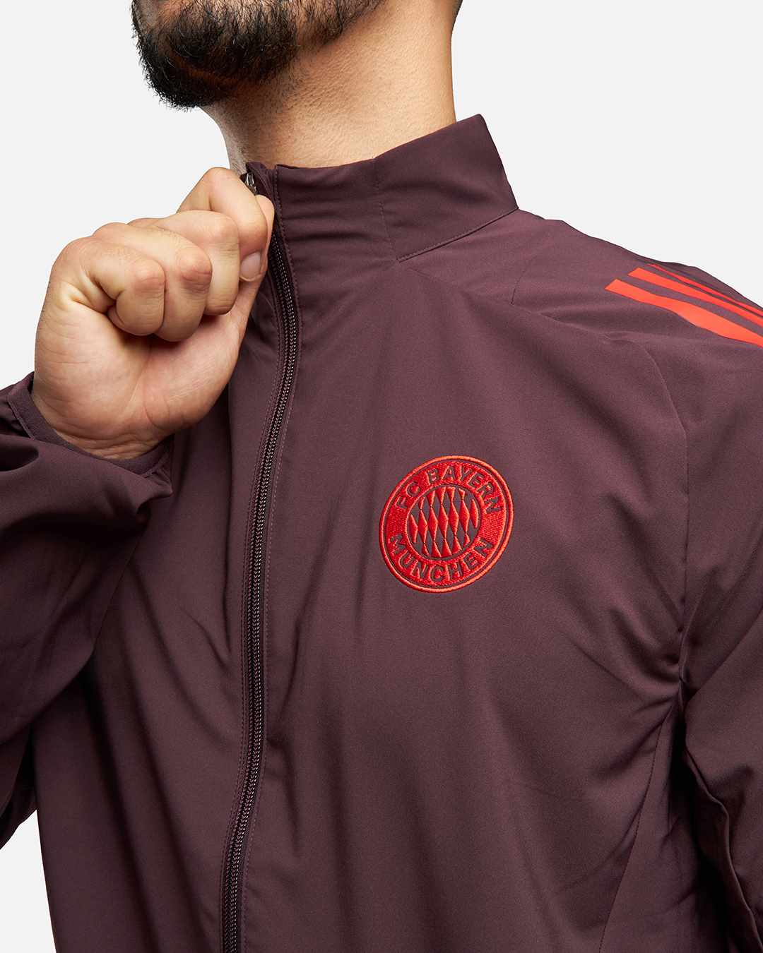 FootKorner TestingVeste de survêtement Bayern Munich 2024/2025 - Bordeaux