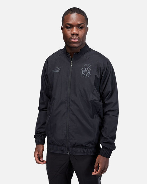 Veste de survêtement Dortmund - Noir - FootKorner Testing