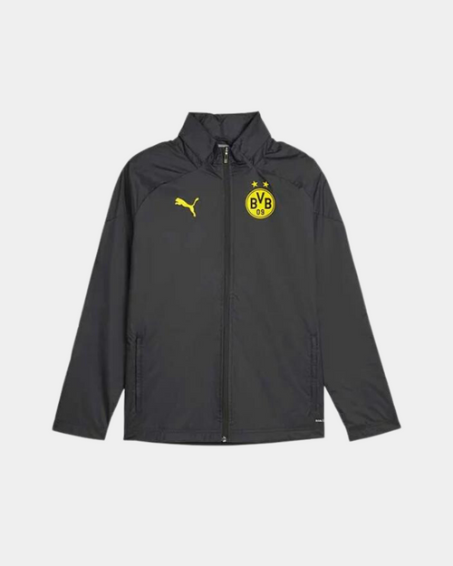 Veste de survêtement Dortmund  - Noir/Jaune - FootKorner Testing