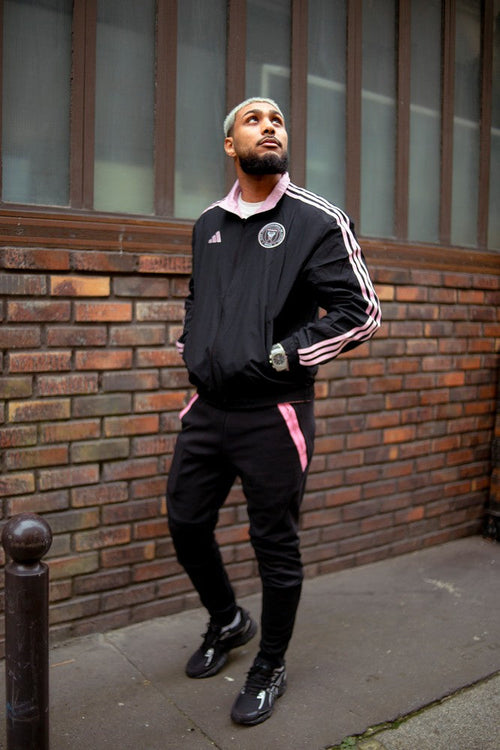 Veste de survêtement Inter Miami Anthem 2022/2023 - Noir/Rose - FootKorner Testing