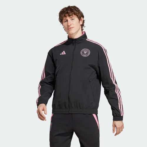 Veste de survêtement Inter Miami Anthem 2022/2023 - Noir/Rose - FootKorner Testing