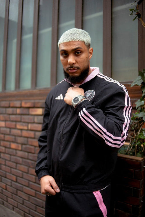 Veste de survêtement Inter Miami Anthem 2022/2023 - Noir/Rose - FootKorner Testing