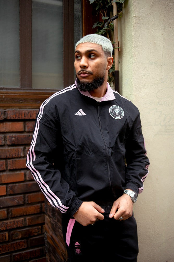 FootKorner TestingVeste de survêtement Inter Miami Anthem 2022/2023 - Noir/Rose