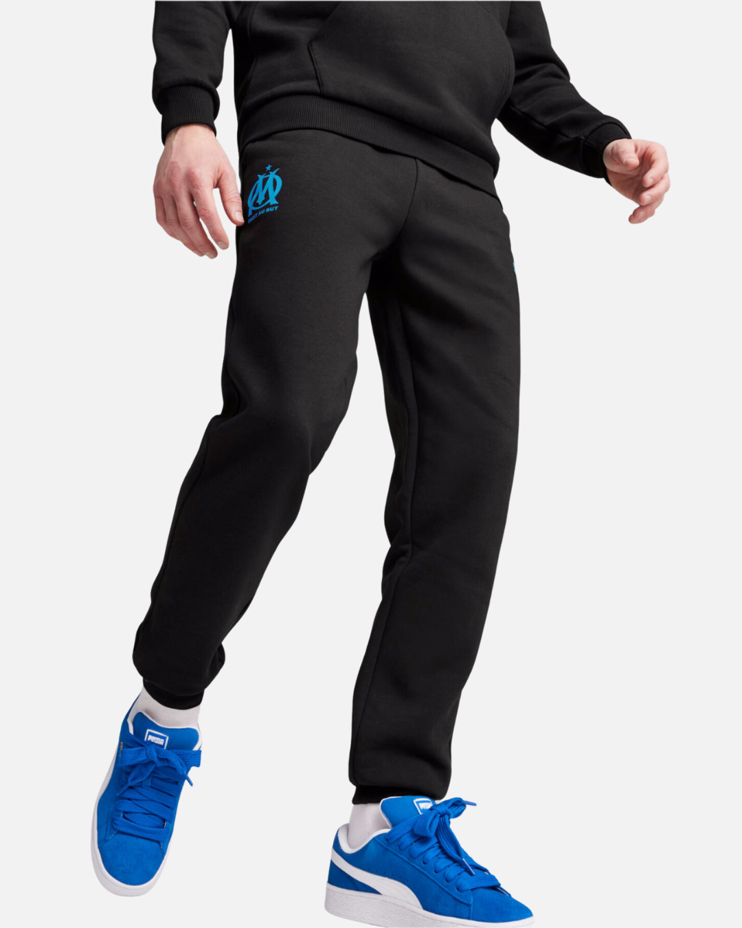 FootKorner TestingPantalon de survêtement OM 2024/2025 - Noir/Bleu