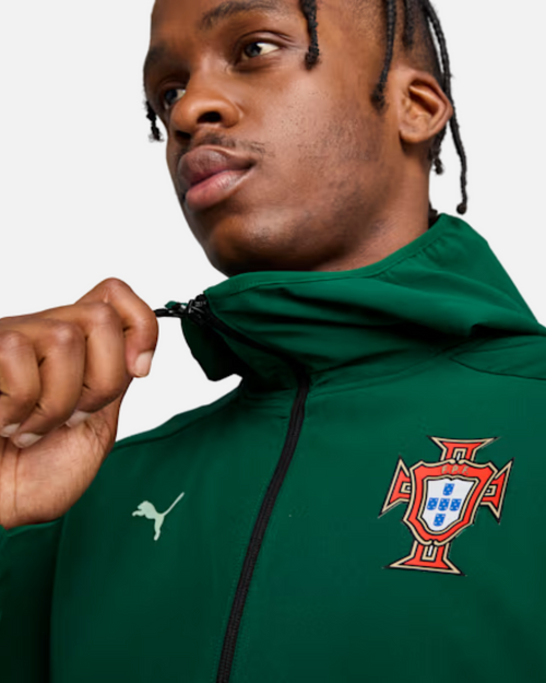 Veste de survêtement Portugal 2025 PumaTech - Vert - FootKorner Testing