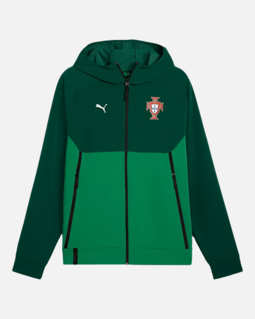 Veste de survêtement Portugal 2025 PumaTech - Vert - FootKorner Testing