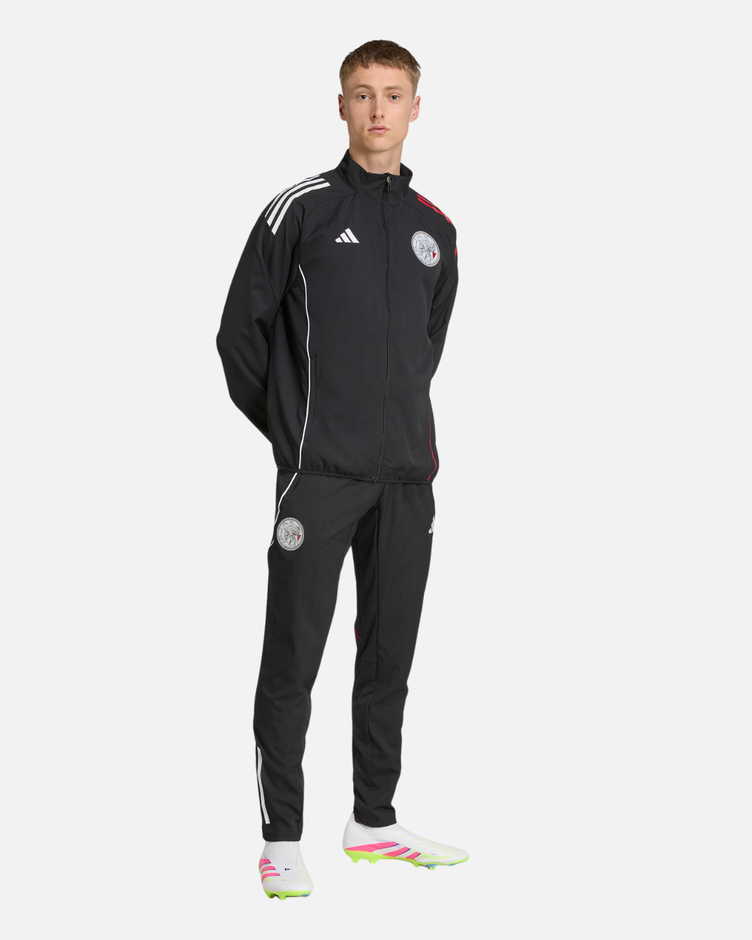 FootKorner TestingVeste de survêtement Ajax Amsterdam 2025/2026 - Noir