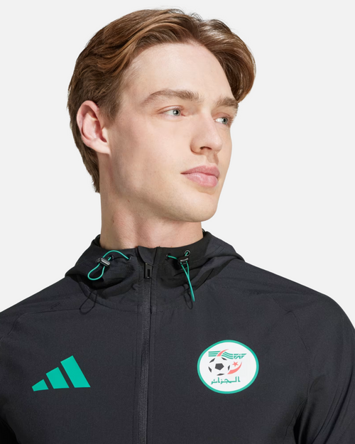 Veste de survêtement Algérie -  Noir - FootKorner Testing