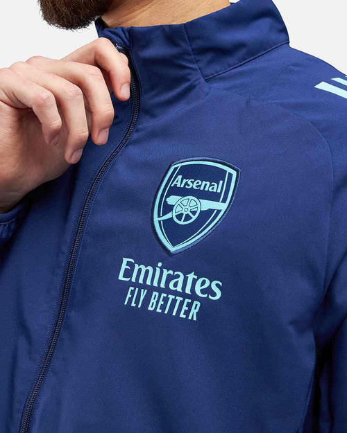 Veste de survêtement Arsenal 2024/2025 - Bleu - FootKorner Testing