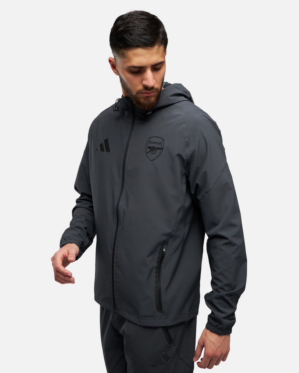 FootKorner TestingVeste de survêtement Arsenal - Gris Anthracite