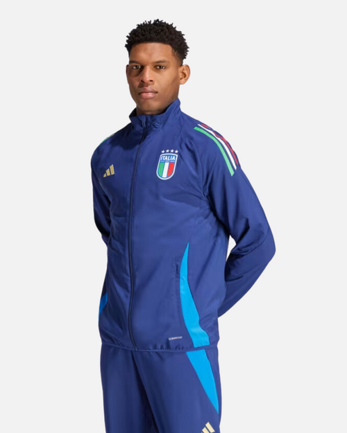 Veste de survêtement Italie 2024 - Bleu - FootKorner Testing