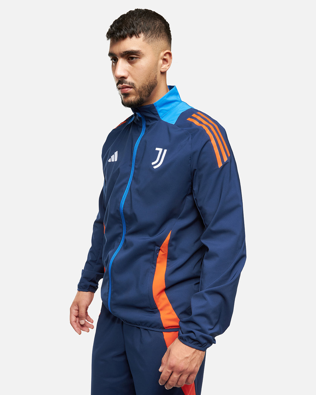 FootKorner TestingVeste de survêtement Juventus 2024/2025 - Bleu/Orange